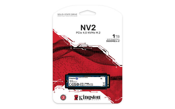Kingston NV2 1TB M.2 NVMe SSD