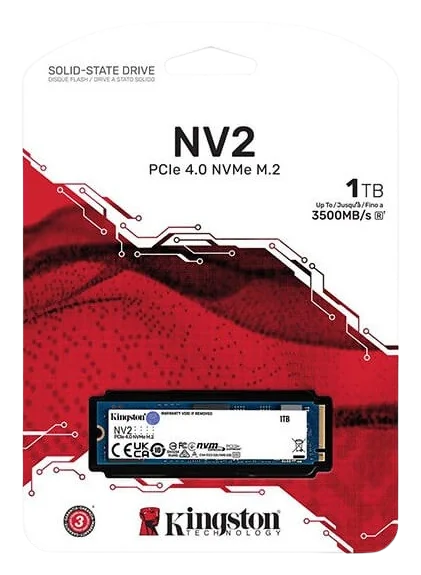 Kingston NV2 1TB M.2 NVMe SSD